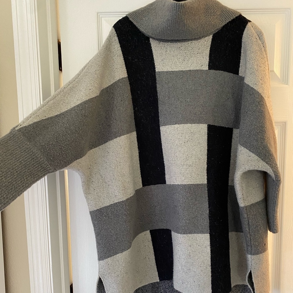 Anne Klein Oversized Turtleneck Tunic